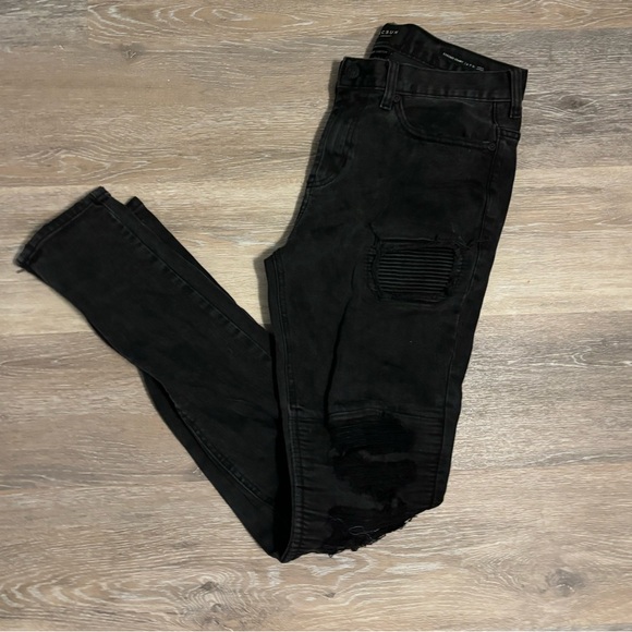 PacSun stacker skinny comfort  stretch black jeans - Picture 2 of 11